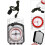 Handheld Vierkant ABS Voor Dames 1Set 3