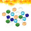 3 Plat Kraal Steen Decor Aquarium 10