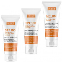 (3pcs) Sun Block Defence Face Body SPF100 Sunscreen UV Pollution Moisturizing Sunscreen for Women Men