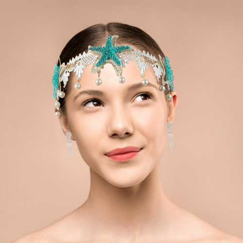 Headband Set Stachelig -Haaraccessoires Braut 2