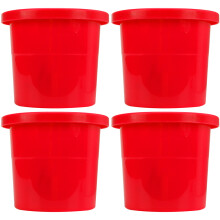 Kinder Spielzeug Stelzen Rot Kunststoff 2 Paar 4,1x4,3x5,1 Zoll
