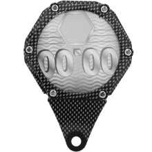 Mlins Halter Für Motorradkennzeichen 12,50X9,00X1,00Cm Schwarz