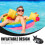 Floaty Aufblasbare Hängematte Mit Pool Drifting Party Zubehör 11