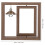 2Stk Doppelseitiger Rotierender Holz Bilderrahmen Mit Lampe 10
