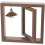 2Stk Doppelseitiger Rotierender Holz Bilderrahmen Mit Lampe 3