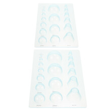 2 3D Kuppeln Quilling Papier Schablone Mit Einzigartigen Formen