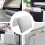 Hanging Storage Valet Bedside Organizer Bag Für Baby Hellgrau 5