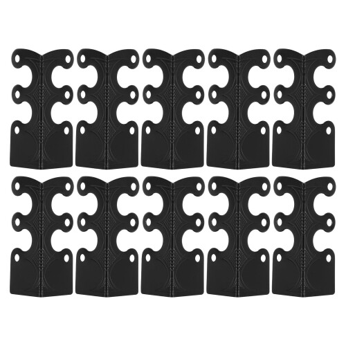 10 Eckenschutz Schwarz Eisen