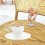 Coffee Cup Set Weiß Bone China Keramik The Dish 11