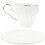 Coffee Cup Set Weiß Bone China Keramik The Dish 3