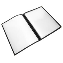A4 PVC Menükover Halter Buch Display Einfach Zu Reinigen