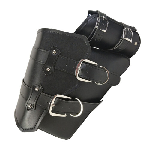 Motorcycle Side Saddlebags Zwart Multifunctioneel