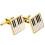 Staal Manchetknopen Overhemd 3x1,6 Cm 7