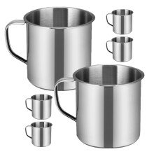 Stainless Steel Theekop 6 Stuks