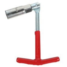 1Set Compacte Bougiesleutel Met Draaibare Kop En Anti- Coating