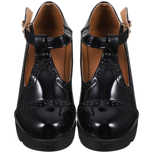 Gymnture Mary Chunky Platform Pumps Met