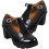 Gymnture Mary Chunky Platform Pumps Met 7