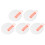 6 Screenprotector Beschermlaag Rond Gehard 1