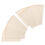 2 Rijstpapier Vouwende Fan Wit 1