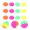 40 Eid Cookies Fluorescerende Explosion Stickers Prijslabels 4
