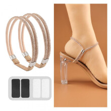 (Rose Gold Diamond) High Heels Bundle-Shoelace Shiny Sweet High Heeled Shoelaces for Daily Use
