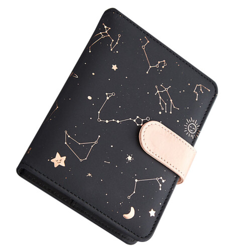 Bloc-Notes Journal Carnet Portable Noir Papier Usage
