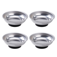 6 Teilige Halterungsschale Für Kleinteile Runde Aufbewahrung Silber