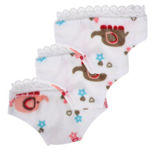 Doll Panties 3Stk Kostümzubehör 1,77x1,38x0,20 Zoll