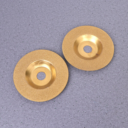 2Set Goldene Schneibscheiben Für Haushaltsgebrauch Rotationstools 2