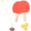 1Set Tischtennis Set 0,9M Mit 10