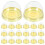 50Stk Boxen Cupcake Behälter Muffin 2