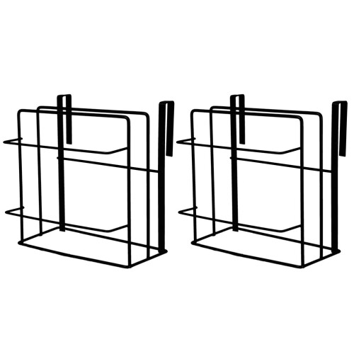 2 Handtuchhalter Gitter Für Innenseite Schranktür 1