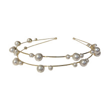 2Pièces Bandeaux Femme Double Band Style Rétro Raffiné