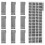 10 Bögen Tastatur Aufkleber Einfaches 6