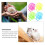 4Stk Hamster Laufrad Leise Kunststoff 9