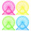 4Stk Hamster Laufrad Leise Kunststoff 6