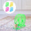 4Stk Hamster Laufrad Leise Kunststoff 3
