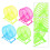 4Stk Hamster Laufrad Leise Kunststoff 7