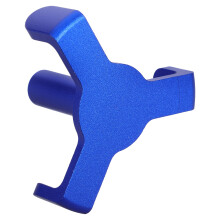 Raindrops Kofferraum Ablage Haken Blau 1St 2,4x2,4x1,6 Zoll Aluminium