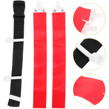 Worgeous Flag Belt Fußball Gürtel Für Männer Und Frauen Rot