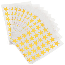 Encourage Reward Stickers Vijfpuntige Ster Goud Pvc 700