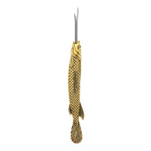 Fadenzieher Goldenem Metall 1