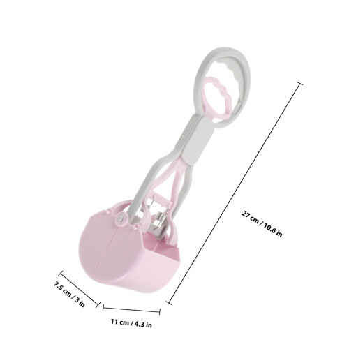 Dog Walking Poop Picker Mit Griffschale Violett 1 Satz 1