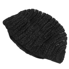 Black Synthetic Crochet Braids Wig for Women Party and Cosplay