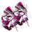 2 Stk. Hellblaue Pompons Cheerleading Blumenstrauß 5