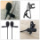 10 Mikrofon Clip 0,4x1,7 Cm Schwarz 11