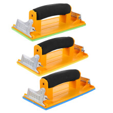3Stück Schleifpapierhalter Schleifblock Mit Schwammgriff Handwerkzeug