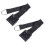 2 Cello Saitenhalter Bodenanker Schwarz Robuster Gurtstopper 3
