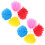 8Stk Rot Pompoms Handpompons Für Partys 9