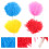 8Stk Rot Pompoms Handpompons Für Partys 5